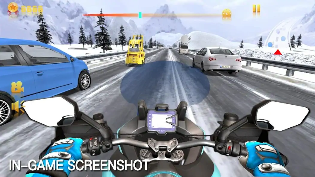Download Traffic Speed Moto Rider 3D [MOD, Unlimited money/gems] + Hack [MOD, Menu] for Android