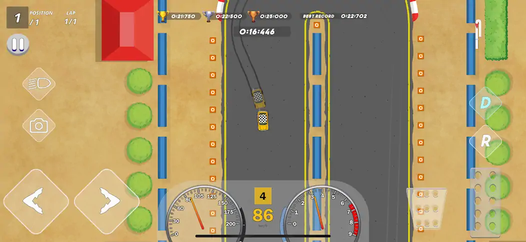 Download ForRace GT2D [MOD, Unlimited coins] + Hack [MOD, Menu] for Android