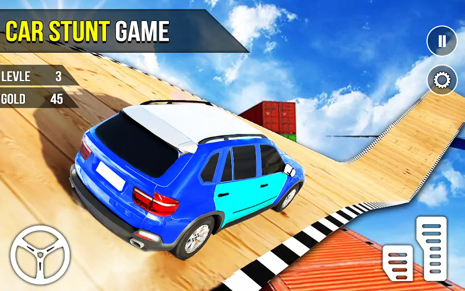 Download Car Stunt 3D Car Racing Game [MOD, Unlimited coins] + Hack [MOD, Menu] for Android