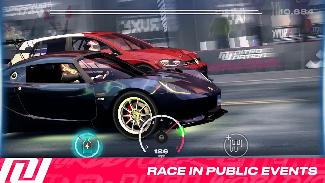 Download Nitro Nation World Tour [MOD, Unlimited money/coins] + Hack [MOD, Menu] for Android