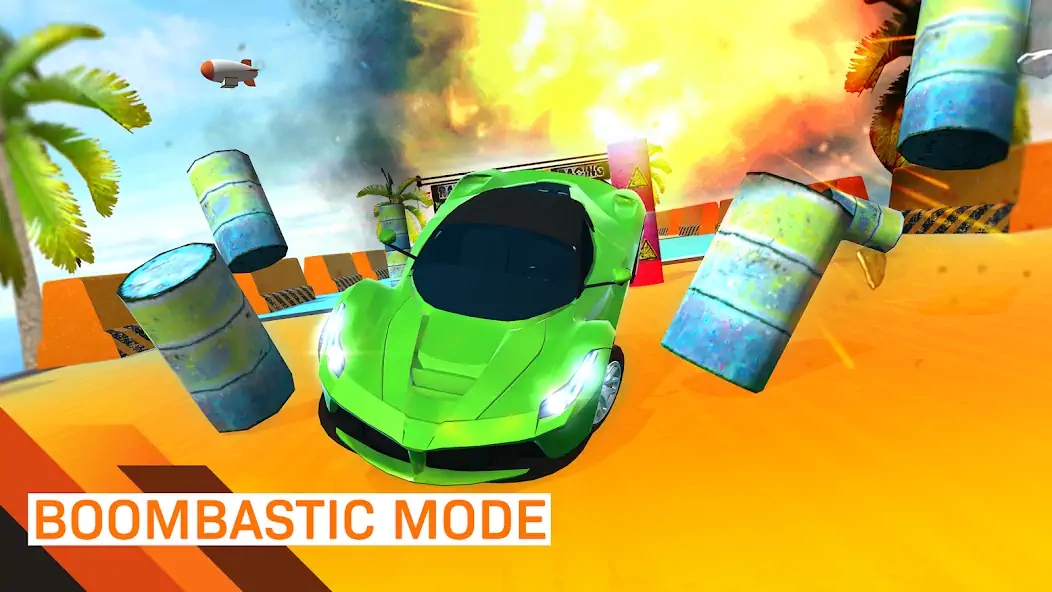 Download GT Race Stunt 3D: Mega Ramps [MOD, Unlimited coins] + Hack [MOD, Menu] for Android