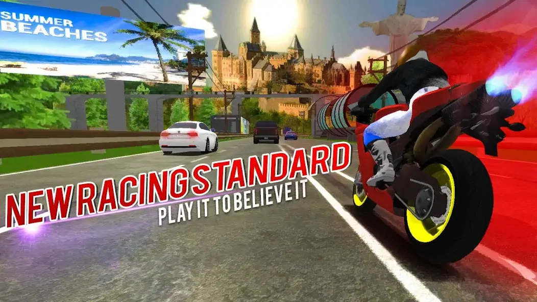 Download Real moto world VR Bike Racing [MOD, Unlimited coins] + Hack [MOD, Menu] for Android