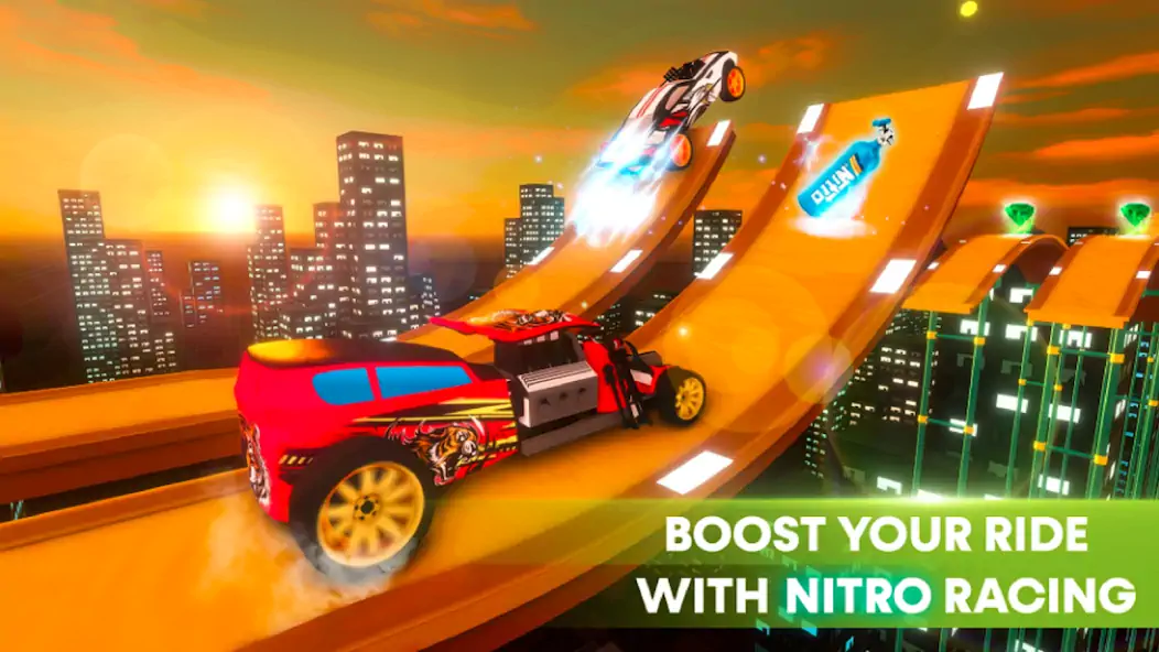 Download Race Off - Stunt Car Games 3D [MOD, Unlimited money] + Hack [MOD, Menu] for Android