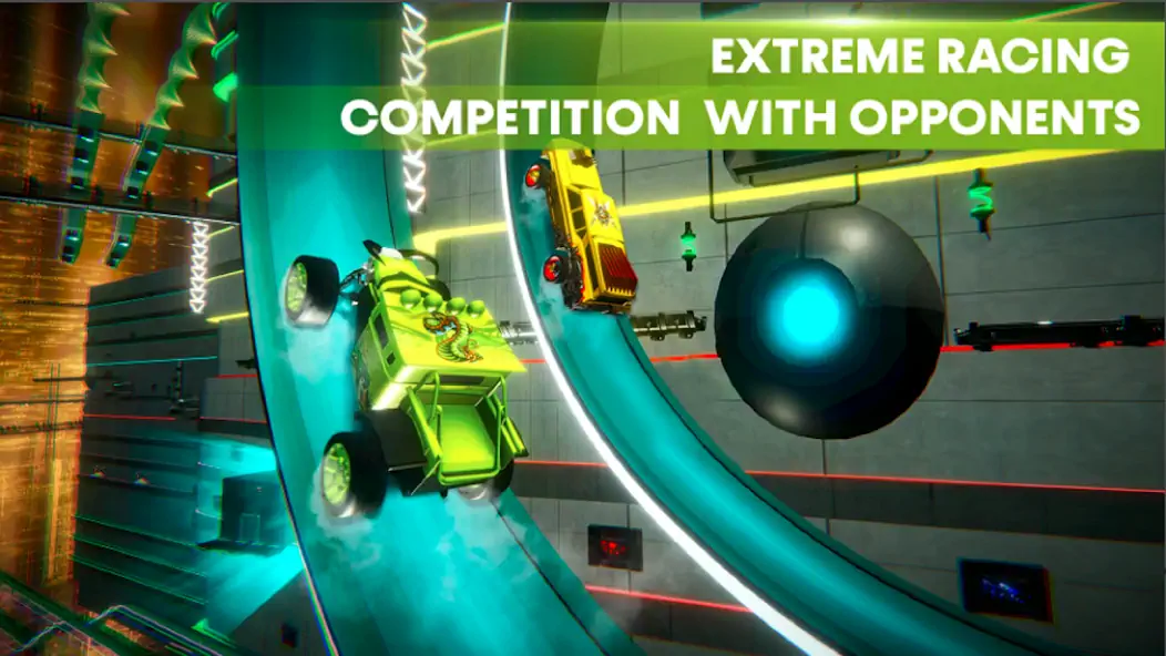 Download Race Off - Stunt Car Games 3D [MOD, Unlimited money] + Hack [MOD, Menu] for Android