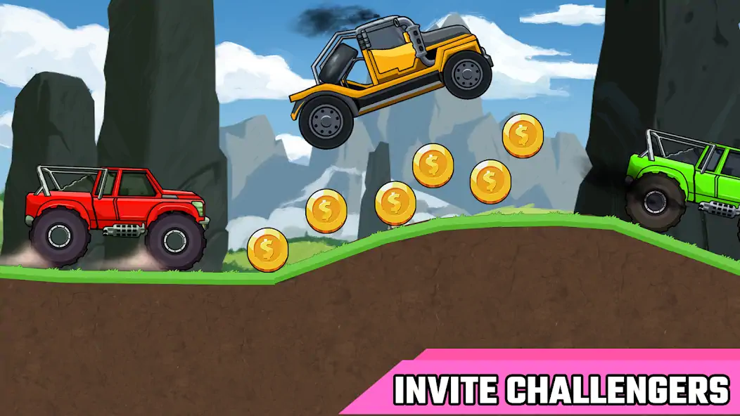 Download Toon Racing 2D Pro [MOD, Unlimited money/gems] + Hack [MOD, Menu] for Android