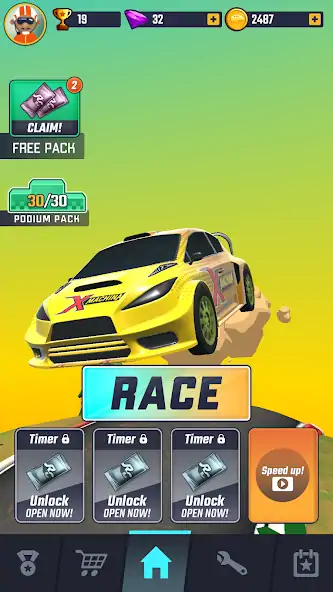 Download Rally Clash [MOD, Unlimited money] + Hack [MOD, Menu] for Android