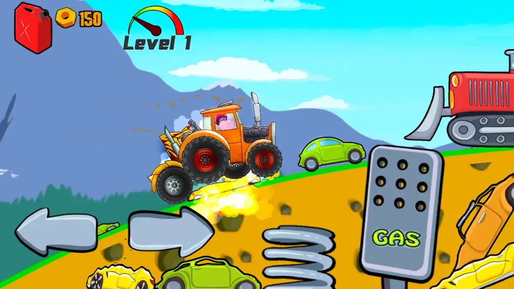 Download Kids Monster Truck Racing Game [MOD, Unlimited coins] + Hack [MOD, Menu] for Android
