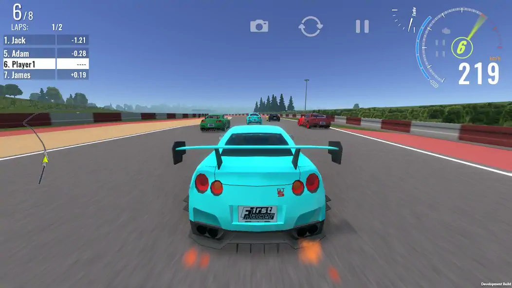 Download First Racer [MOD, Unlimited coins] + Hack [MOD, Menu] for Android