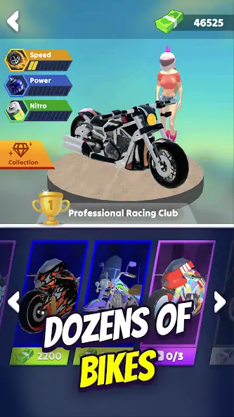 Download Wild Wheels: Bike Racing [MOD, Unlimited coins] + Hack [MOD, Menu] for Android