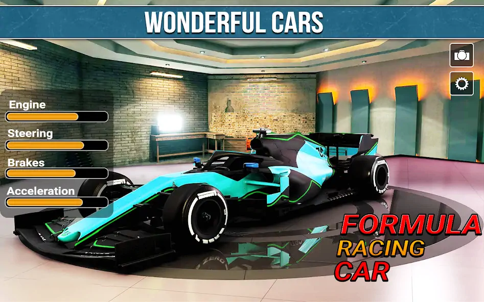 Download Formula Game: Car Racing Game [MOD, Unlimited coins] + Hack [MOD, Menu] for Android