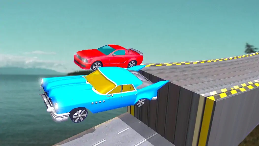 Download Chained Cars Against Ramp 3D [MOD, Unlimited coins] + Hack [MOD, Menu] for Android