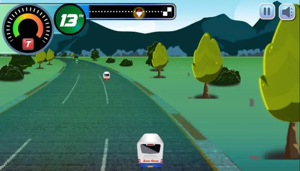 Download Turbo Bus Racing [MOD, Unlimited money] + Hack [MOD, Menu] for Android