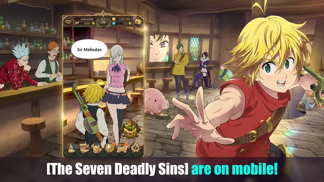 Download The Seven Deadly Sins [MOD, Unlimited money/coins] + Hack [MOD, Menu] for Android