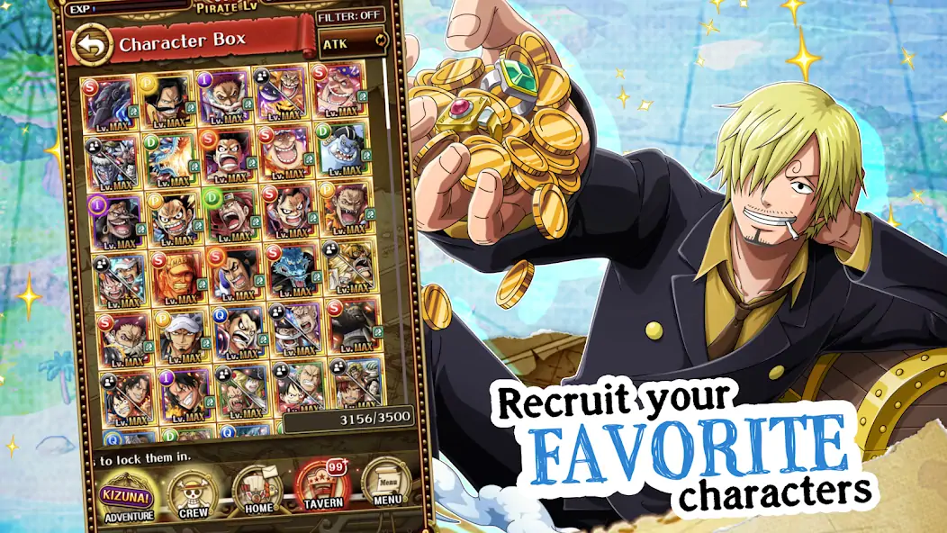 Download ONE PIECE TREASURE CRUISE [MOD, Unlimited coins] + Hack [MOD, Menu] for Android