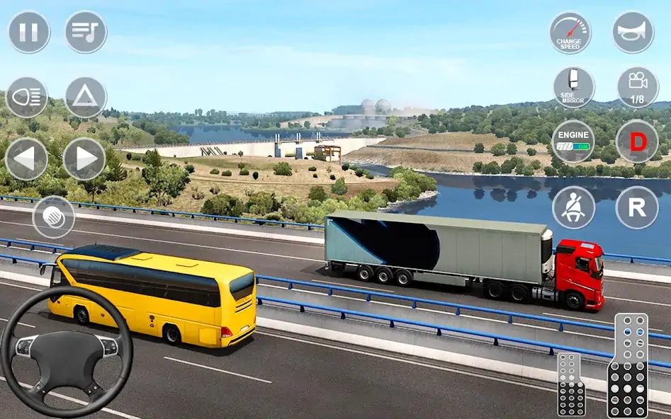 Download Euro Truck Transport Simulator [MOD, Unlimited money/coins] + Hack [MOD, Menu] for Android