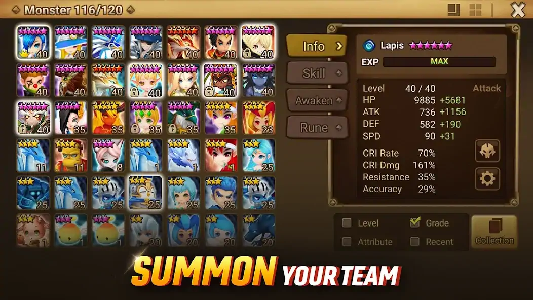 Download Summoners War [MOD, Unlimited money/gems] + Hack [MOD, Menu] for Android