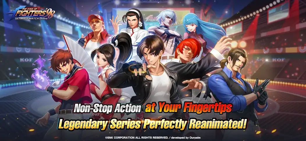 Download The King of Fighters '98UM OL [MOD, Unlimited coins] + Hack [MOD, Menu] for Android