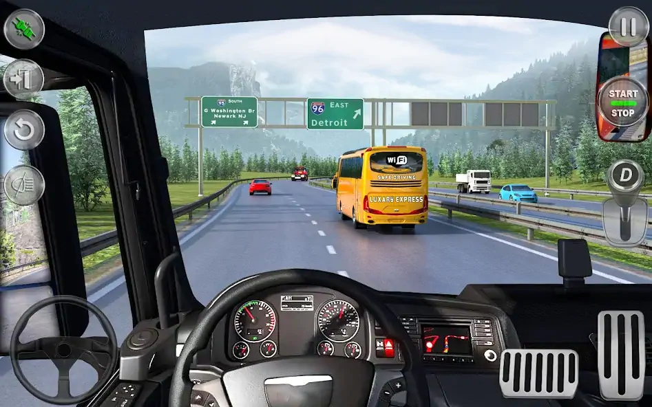 Download Universal Bus Simulator [MOD, Unlimited money/coins] + Hack [MOD, Menu] for Android