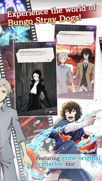 Download Bungo Stray Dogs: TotL [MOD, Unlimited money/coins] + Hack [MOD, Menu] for Android
