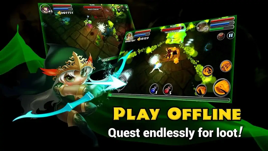 Download Dungeon Quest [MOD, Unlimited coins] + Hack [MOD, Menu] for Android