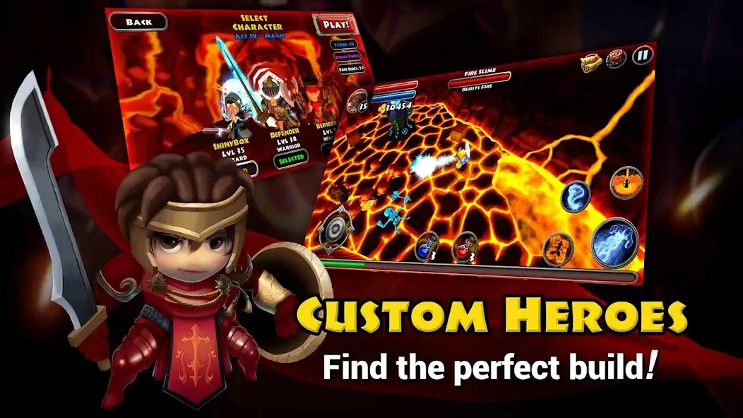 Download Dungeon Quest [MOD, Unlimited coins] + Hack [MOD, Menu] for Android