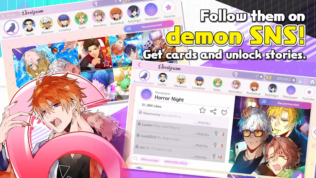 Download Obey Me! Anime Otome Sim Game [MOD, Unlimited coins] + Hack [MOD, Menu] for Android