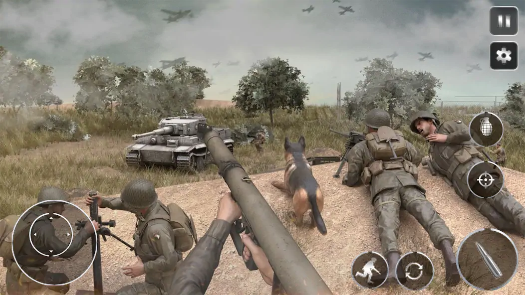 Download Call Of Courage : ww2 [MOD, Unlimited money/coins] + Hack [MOD, Menu] for Android