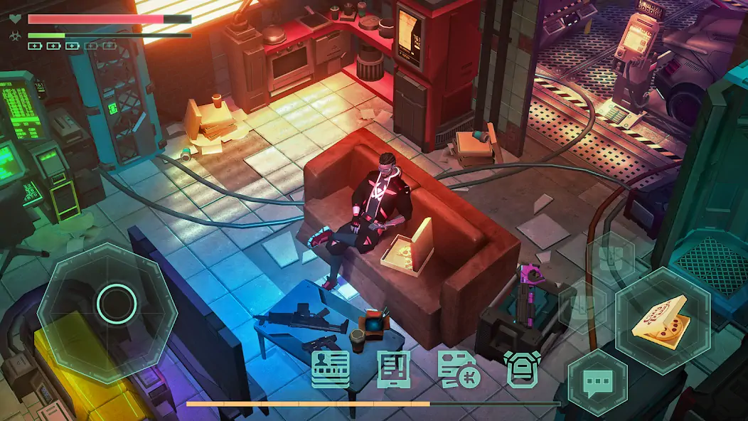 Download Cyberika: Action Cyberpunk RPG [MOD, Unlimited money/coins] + Hack [MOD, Menu] for Android