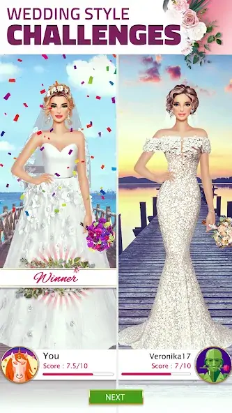 Download Super Wedding Fashion Stylist [MOD, Unlimited coins] + Hack [MOD, Menu] for Android