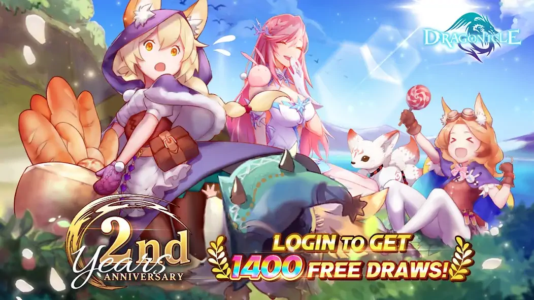 Download Dragonicle: 2023 Fantasy RPG [MOD, Unlimited coins] + Hack [MOD, Menu] for Android