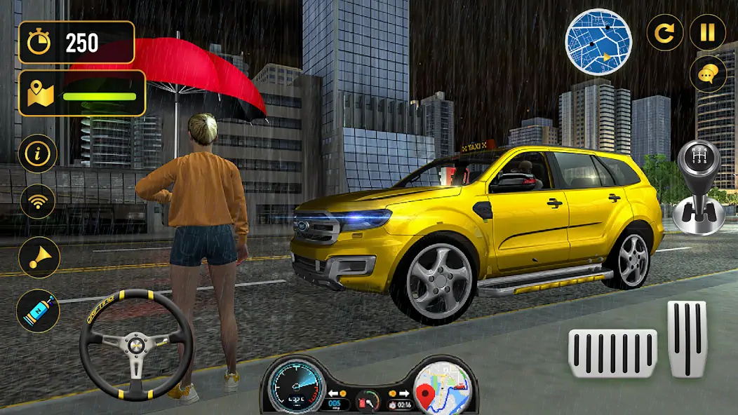 Download Taxi Games Car Simulator 3D [MOD, Unlimited money/coins] + Hack [MOD, Menu] for Android