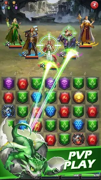 Download MythWars & Puzzles: RPG Match3 [MOD, Unlimited coins] + Hack [MOD, Menu] for Android