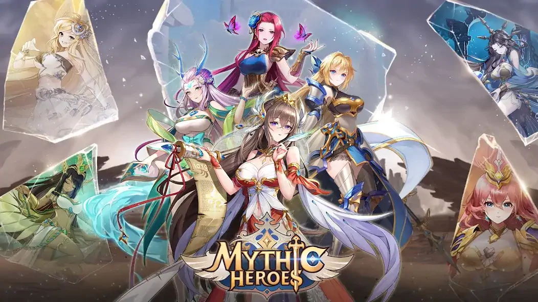 Download Mythic Heroes: Idle RPG [MOD, Unlimited money/coins] + Hack [MOD, Menu] for Android