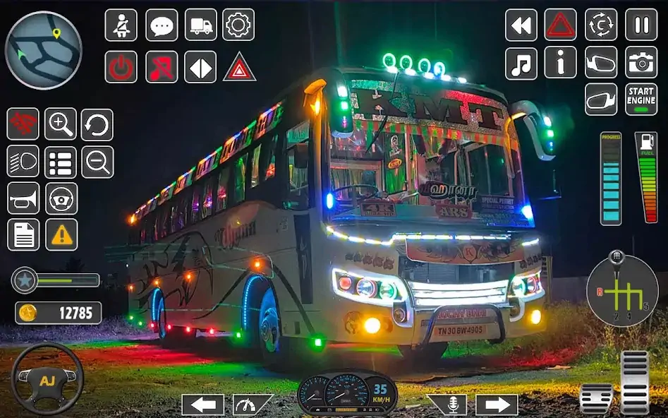Download American Bus Driving Simulator [MOD, Unlimited money/coins] + Hack [MOD, Menu] for Android