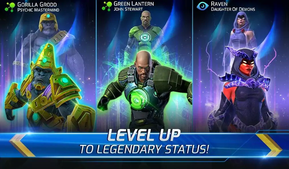 Download DC Legends: Fight Super Heroes [MOD, Unlimited coins] + Hack [MOD, Menu] for Android