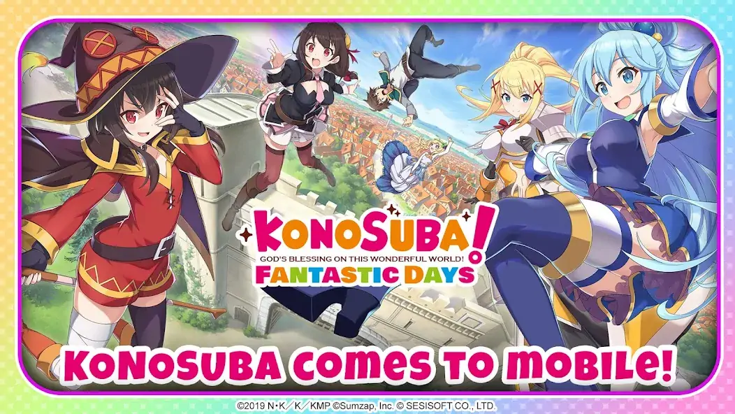 Download KonoSuba: Fantastic Days [MOD, Unlimited money/gems] + Hack [MOD, Menu] for Android