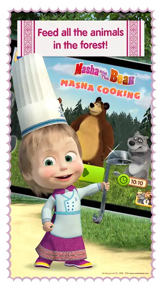 Download Masha and Bear: Cooking Dash [MOD, Unlimited money/coins] + Hack [MOD, Menu] for Android