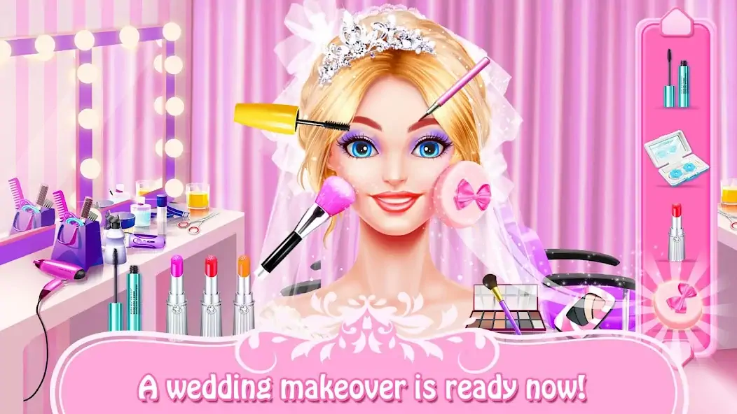 Download Makeup Games: Wedding Artist [MOD, Unlimited money/coins] + Hack [MOD, Menu] for Android