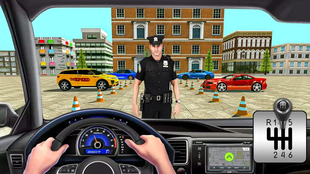 Download Police Prado Parking Car Games [MOD, Unlimited coins] + Hack [MOD, Menu] for Android