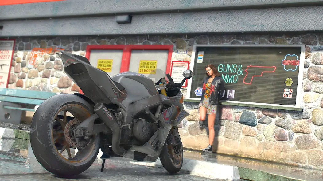 Download Xtreme Bike Driving Moto Games [MOD, Unlimited money/gems] + Hack [MOD, Menu] for Android