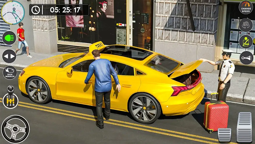 Download City Taxi Driving Game 3D [MOD, Unlimited coins] + Hack [MOD, Menu] for Android
