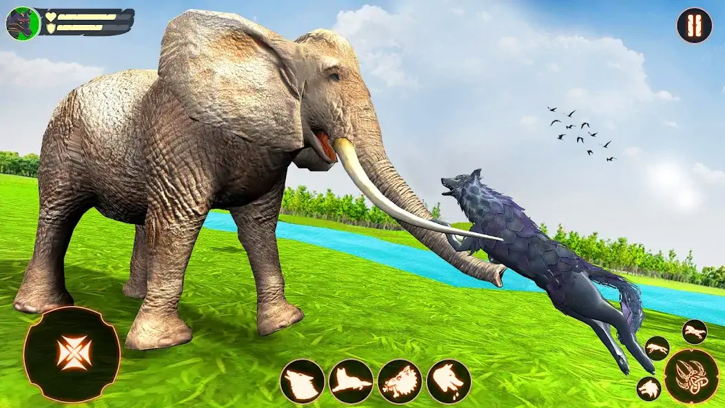 Download The Wolf Games 3D: Animal Sim [MOD, Unlimited money/coins] + Hack [MOD, Menu] for Android
