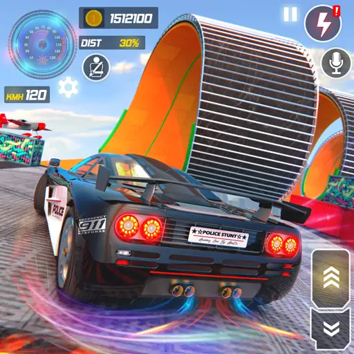 Download Police Car Stunts Racing Games [MOD, Unlimited money/gems] + Hack [MOD, Menu] for Android