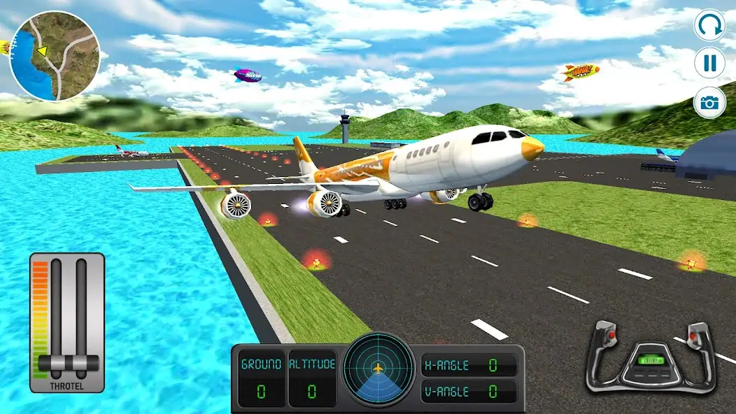 Download Airplane Simulator- Plane Game [MOD, Unlimited money/coins] + Hack [MOD, Menu] for Android