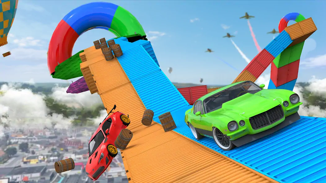 Download Mega Ramp Car Stunt GT Racing [MOD, Unlimited coins] + Hack [MOD, Menu] for Android