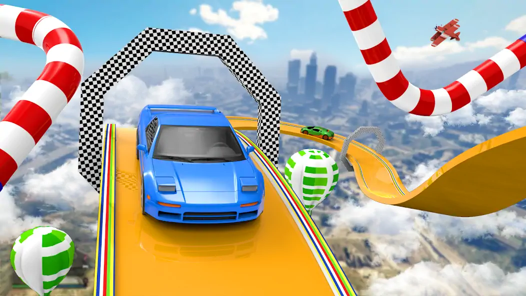 Download Mega Ramp Car Stunt GT Racing [MOD, Unlimited coins] + Hack [MOD, Menu] for Android