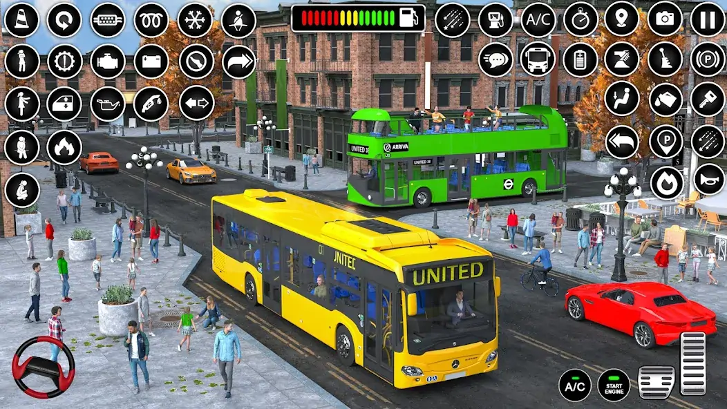 Download Bus Simulator Bus Driving Game [MOD, Unlimited coins] + Hack [MOD, Menu] for Android