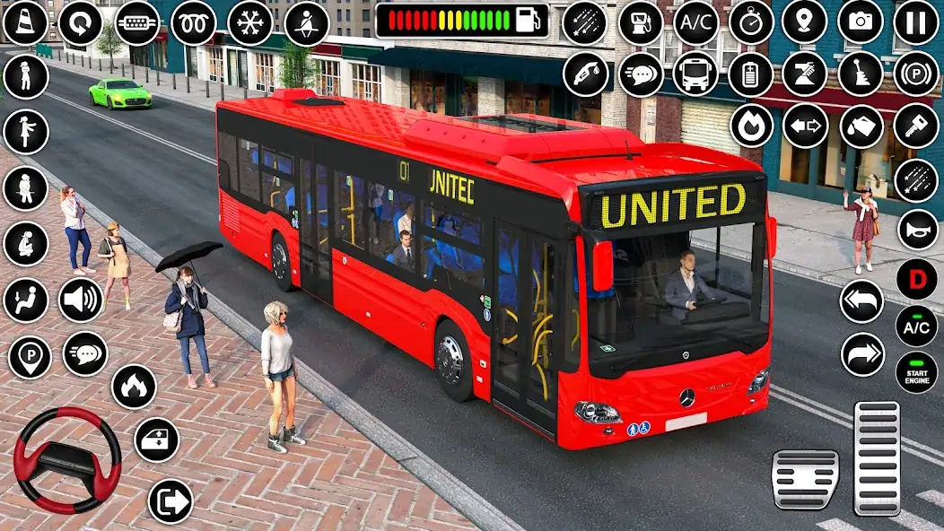 Download Bus Simulator Bus Driving Game [MOD, Unlimited coins] + Hack [MOD, Menu] for Android
