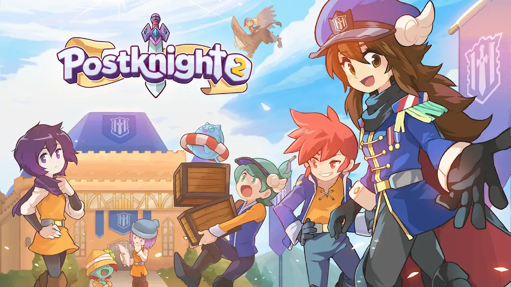 Download Postknight 2 [MOD, Unlimited coins] + Hack [MOD, Menu] for Android