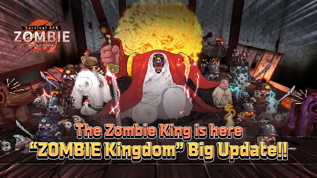 Download ZOMBIE Kingdom : Survival AFK [MOD, Unlimited money/gems] + Hack [MOD, Menu] for Android